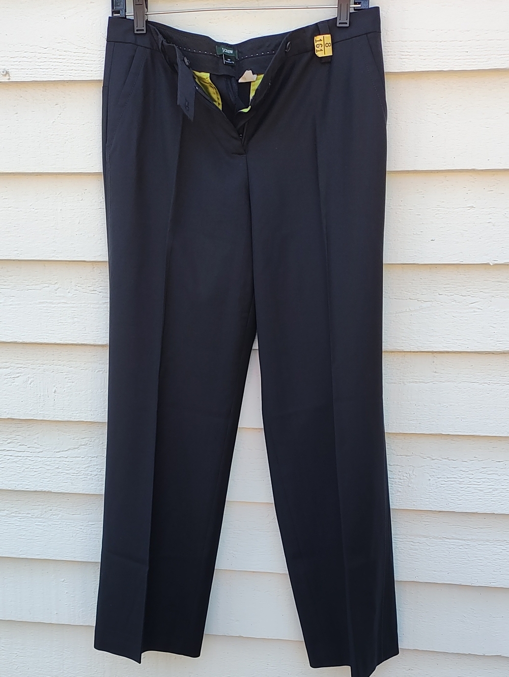 J. Crew Women's Navy-Black Dress Pants